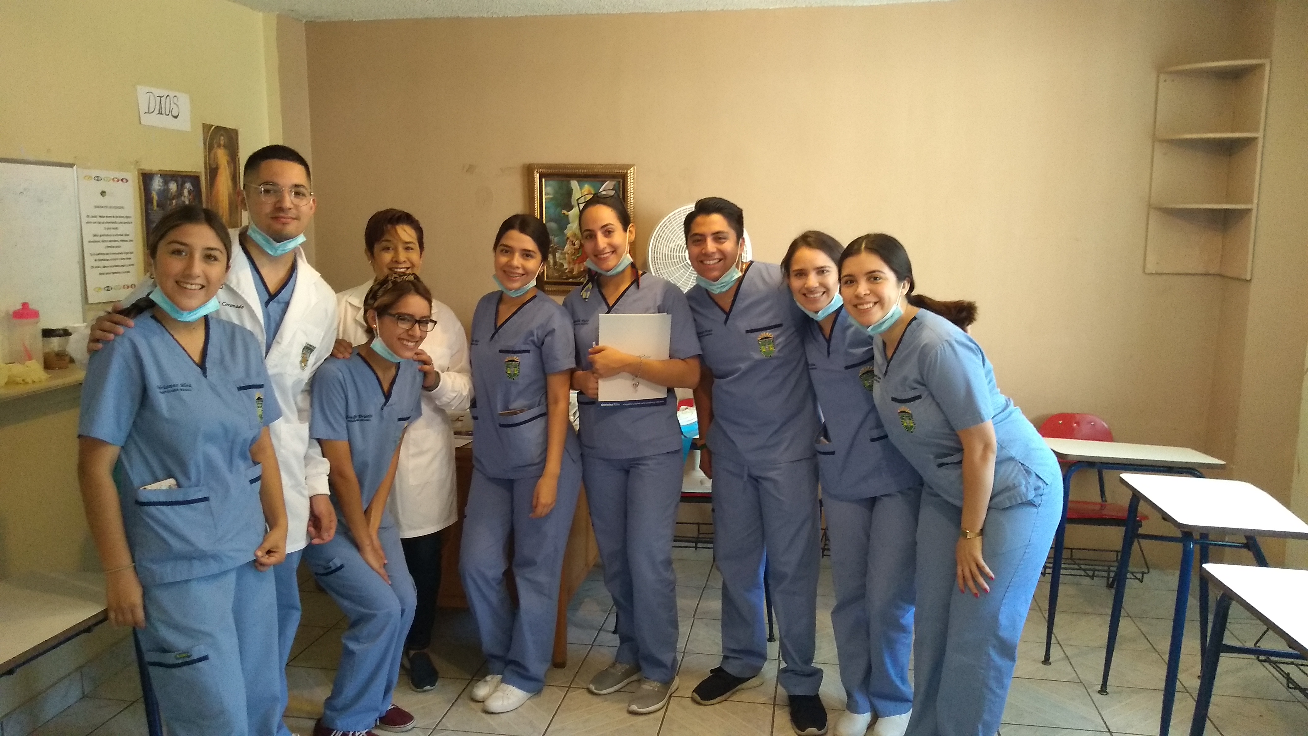 Brigada asistencial social Egresados de la Facultad, Mexicali